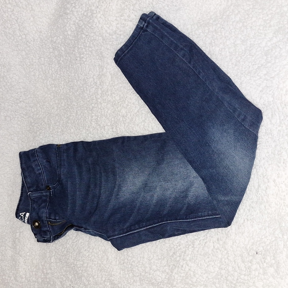 tight pants for girls, navy blue, size 8